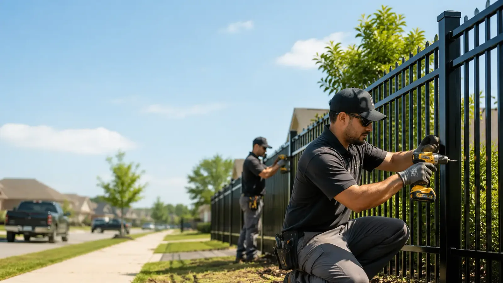 Metal Fence Installation in Arcadia, MI